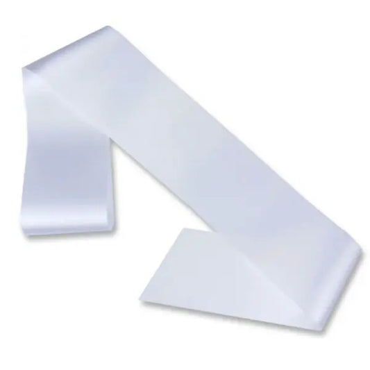 Blank Sash | White