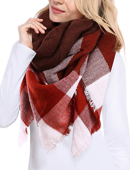 Winter Scarf | 10 | Burgundy