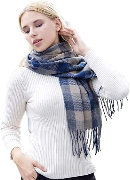 Shawl Scarf | Blue