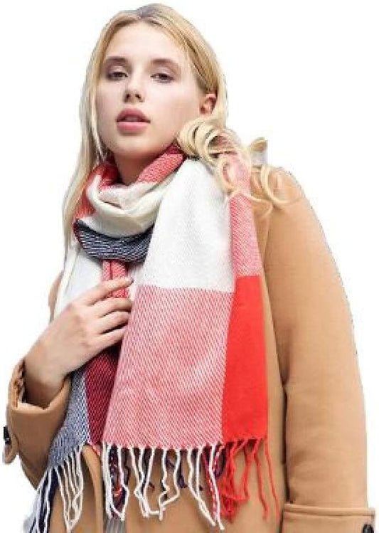 Shawl Scarf | Blue / Grey