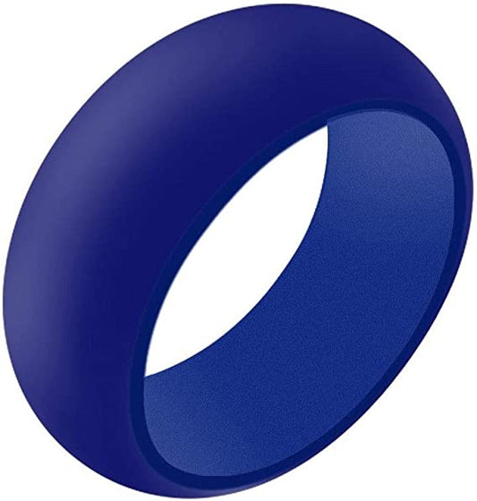 Silicone Ring | Size: 8 | Blue