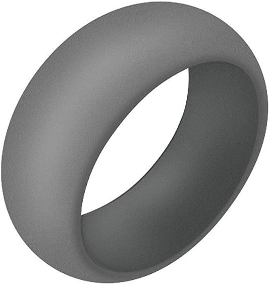 Silicone Ring | Size: 11 | Silver