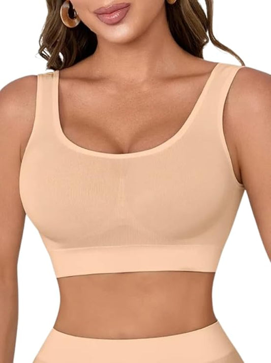 Sports Bra | Small | Beige