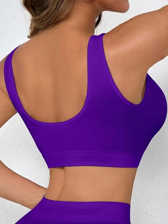 Sports Bra | Large | Purple