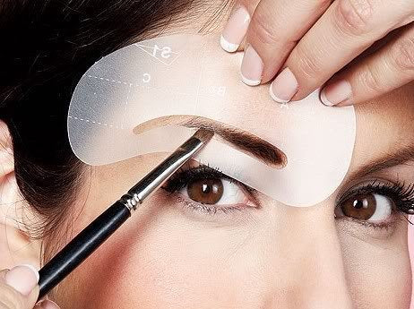 4 Eyebrow Stencils